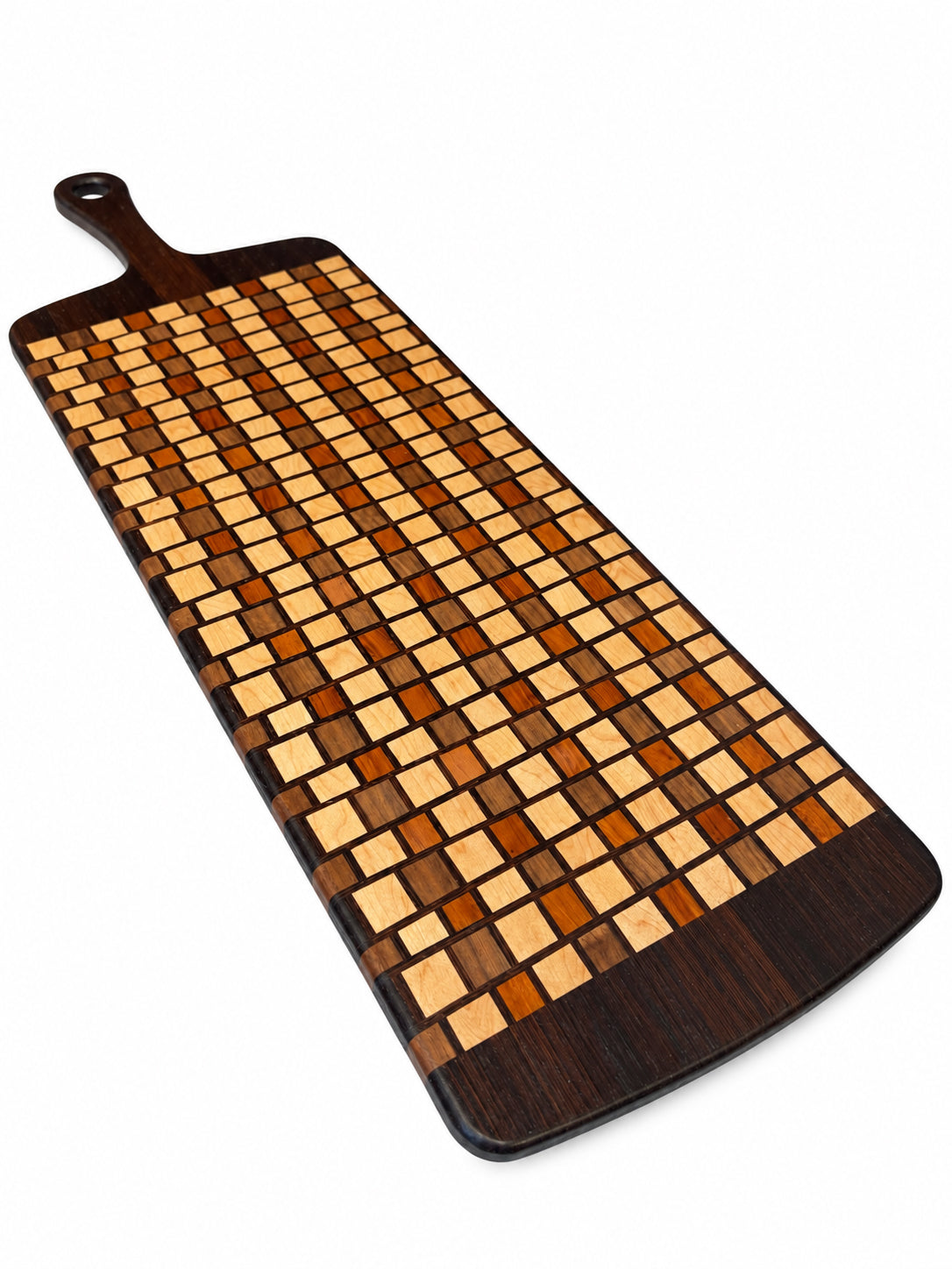 Black Walnut, Maple, Wengé & Osage Orange Charcuterie Board