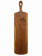 38.5” Black Walnut Charcuterie Board