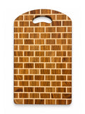 17.5” Brick Pattern Cutting Board – Canarywood & Hard Maple