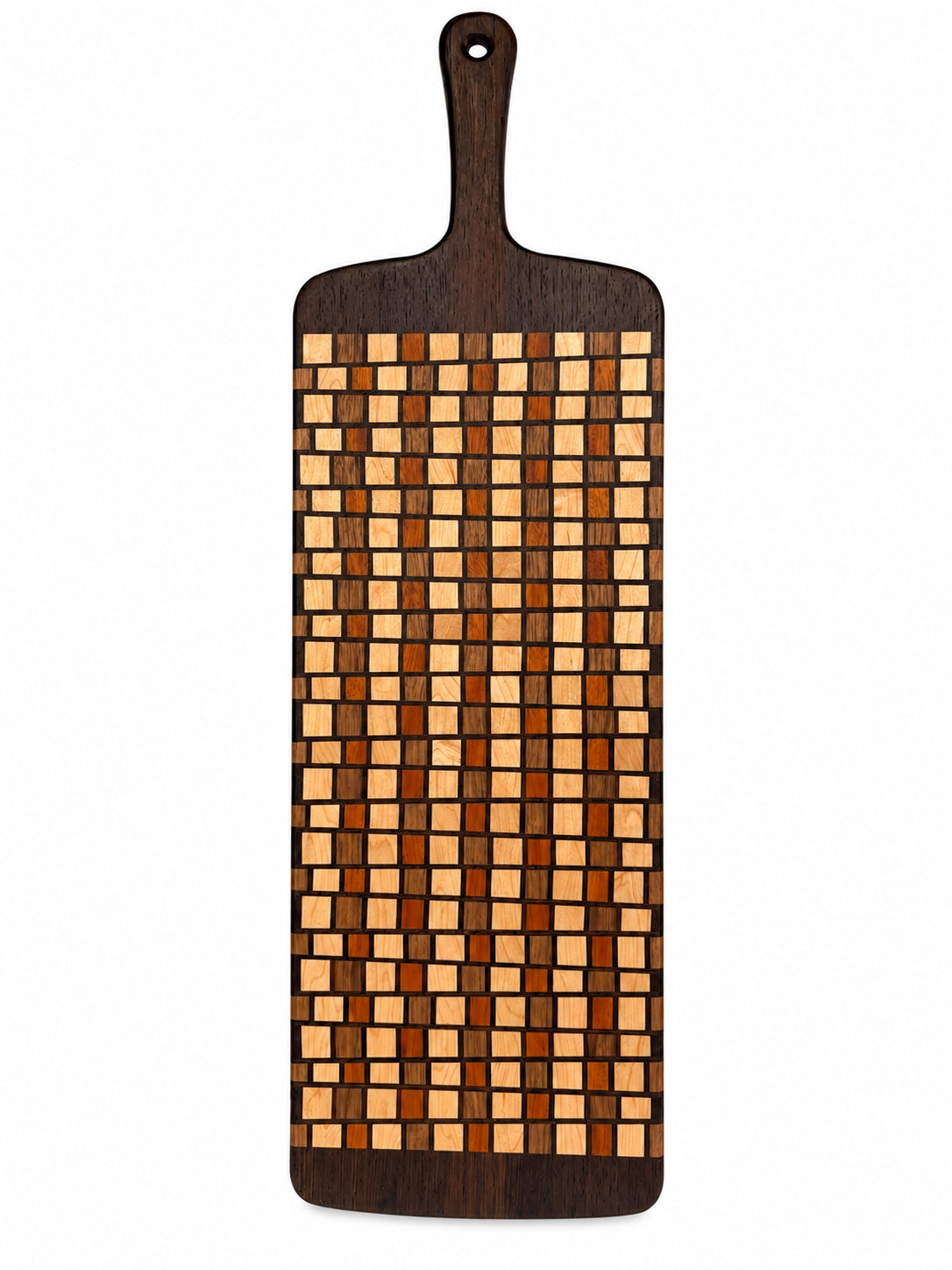 Black Walnut, Maple, Wengé & Osage Orange Charcuterie Board