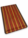 Exotic Hardwood Cutting Board with Juice Groove – 18” × 12”