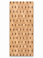 18” End Grain Sushi Board Set – Hard Maple & Wengé